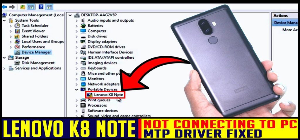 lenovo k8 note driver