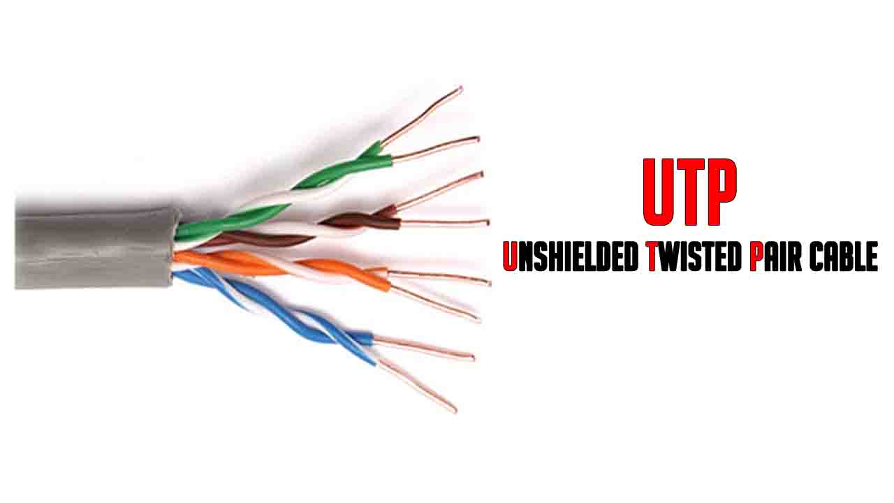Email Lavar ventanas Analítico What is UTP (Unshield Twisted Pair Cable) - LEARNABHI.COM