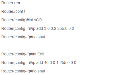 configure area in ospf