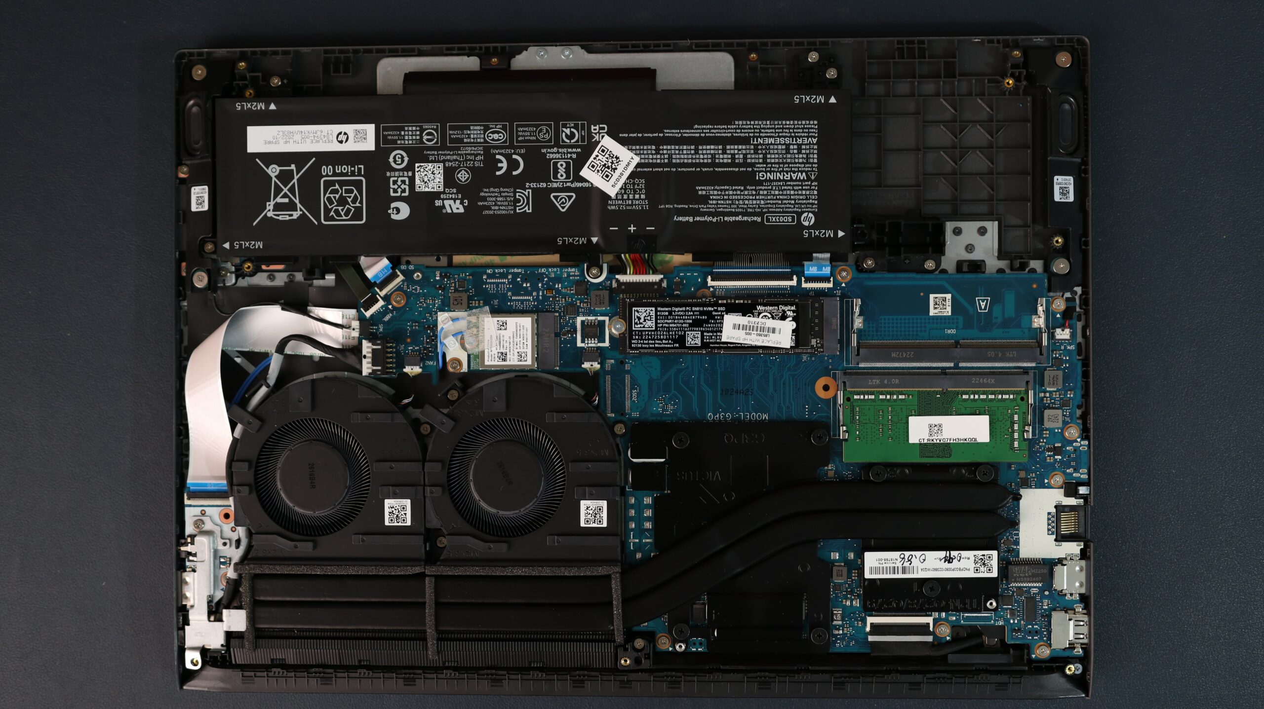 HP Victus 15-fb0777AX motherboard