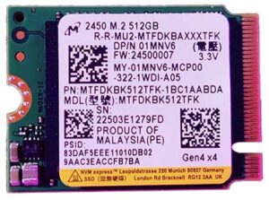 Del g15 5520 ssd