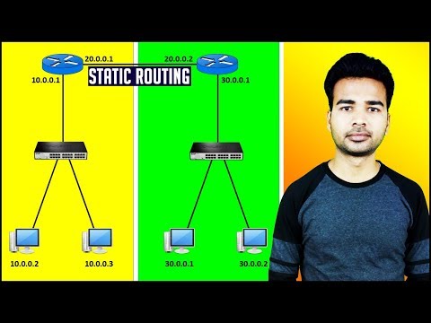How to configure Static Routing in a packet tracer | Routing Part 2 | CCNA 2018