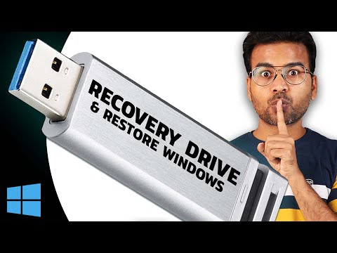 How to create Recovery Drive in Windows 11?