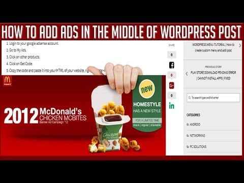 Insert Ads in the middle of your post | Best WordPress Ad Plugin