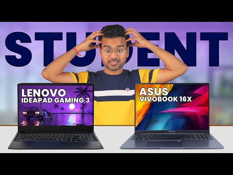 Lenovo Ideapad Gaming 3 vs Asus Vivobook 16x | Best laptop under 50000