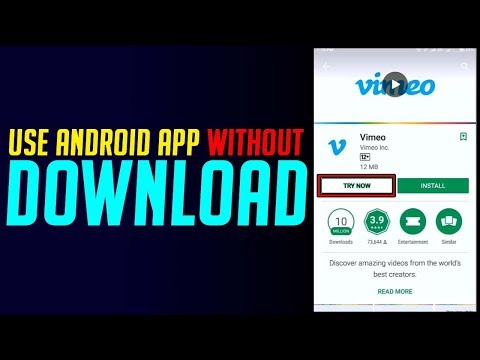 Use Android App without downloading from google play store | Yes its true | Latest Trick 2017