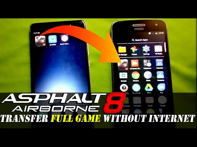 how to move Asphalt 8